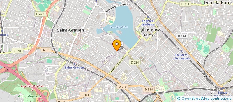 localisation de l'entreprise BS ARGENTEUIL  SAINT-GRATIEN