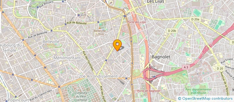 localisation de l'entreprise BS ATELIER D'ARCHITECTURE  PARIS