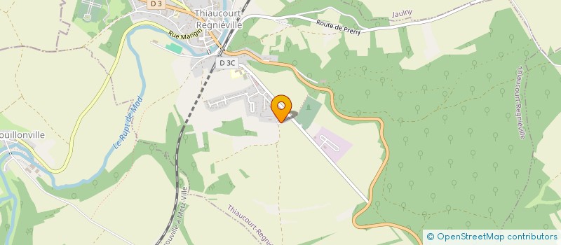 localisation de l'entreprise BS AUTO  THIAUCOURT-REGNIEVILLE