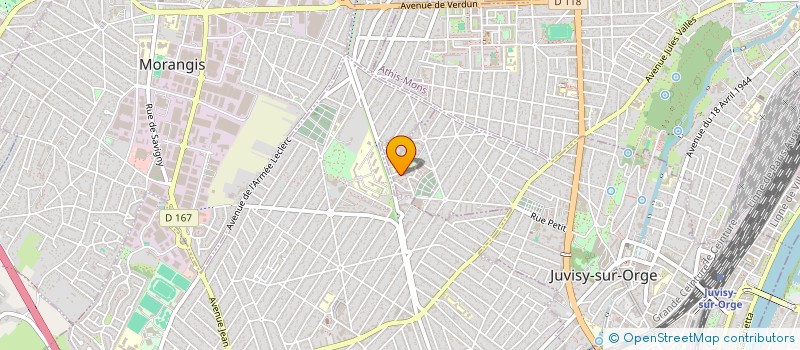 localisation de l'entreprise BS AUTO à JUVISY-SUR-ORGE