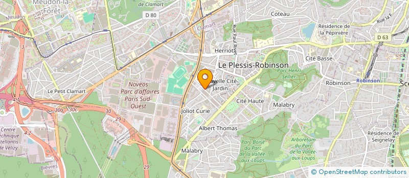 localisation de l'entreprise BS AUTOMOTIVE à LE PLESSIS-ROBINSON