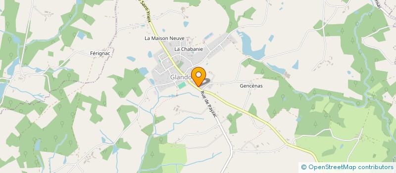 localisation de l'entreprise BS AUTOS à GLANDON