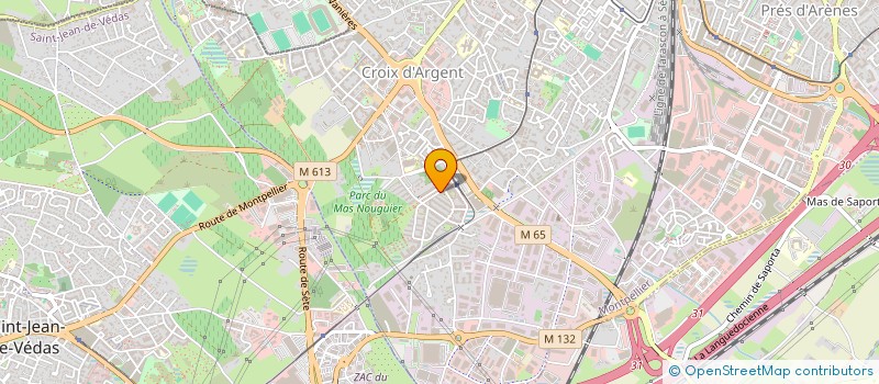localisation de l'entreprise BS BARBER à MONTPELLIER