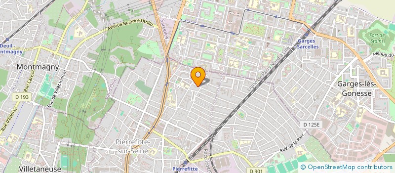localisation de l'entreprise BS-BAT à PIERREFITTE-SUR-SEINE