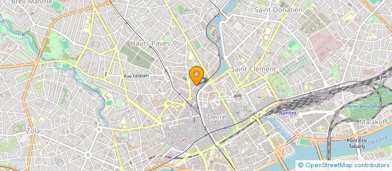 localisation de l'entreprise BS BATIMENT à NANTES
