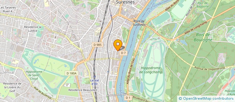 localisation de l'entreprise BS BATTERY SAS à SURESNES