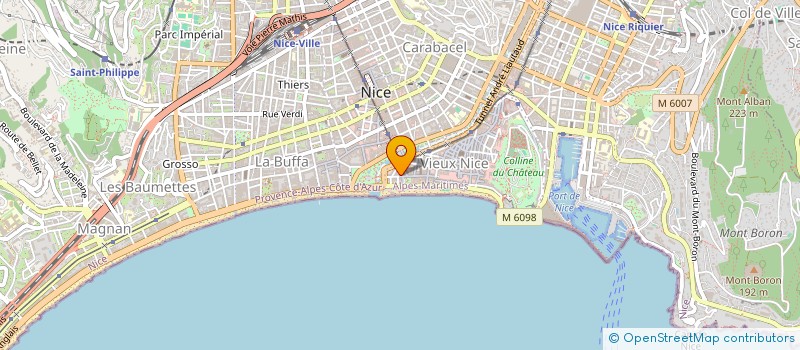 localisation de l'entreprise BS BEAUMONT à NICE