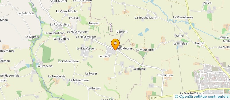 localisation de l'entreprise BS BUSINESS  LANGAN