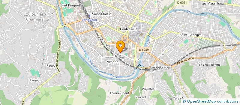 localisation de l'entreprise BS.CARLES à PERIGUEUX