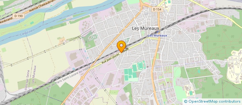localisation de l'entreprise BS CERAMIQUE à LES MUREAUX