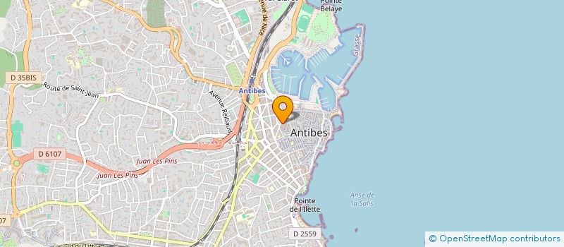 localisation de l'entreprise BS CLINIC ANTIBES à ANTIBES