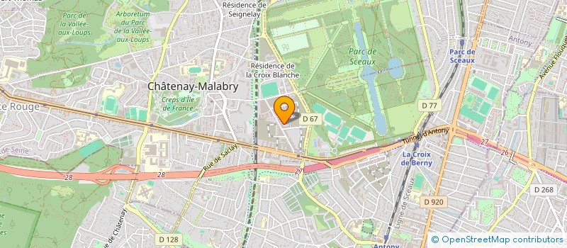 localisation de l'entreprise BS CLINIC CHATENAY MALABRY  CHATENAY-MALABRY