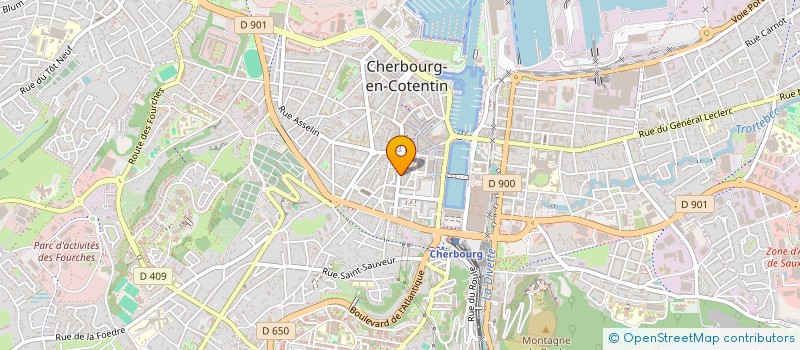 localisation de l'entreprise BS CLINIC CHERBOURG  CHERBOURG-EN-COTENTIN