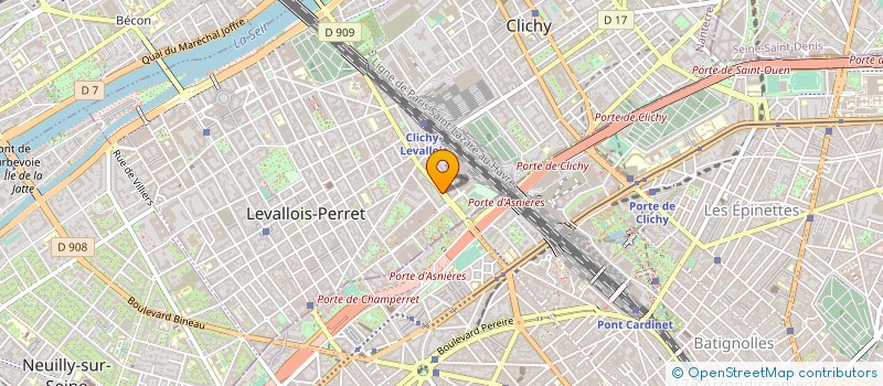 localisation de l'entreprise BS CLINIC LEVALLOIS à LEVALLOIS-PERRET
