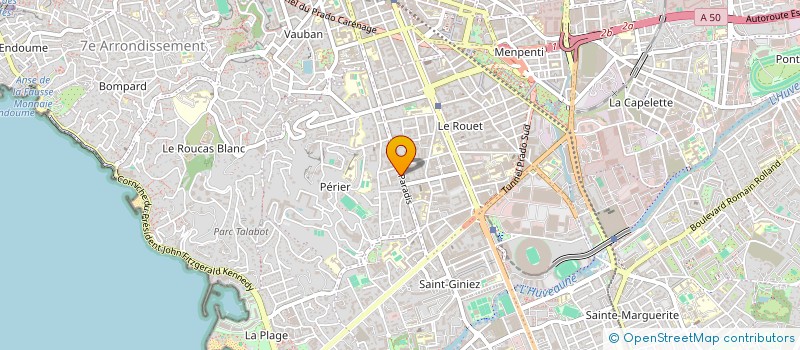 localisation de l'entreprise BS CLINIC MARSEILLE à MARSEILLE