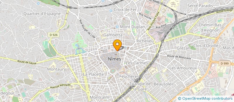 localisation de l'entreprise BS CLINIC NIMES  NIMES