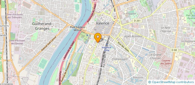 localisation de l'entreprise BS CLINIC VALENCE  VALENCE