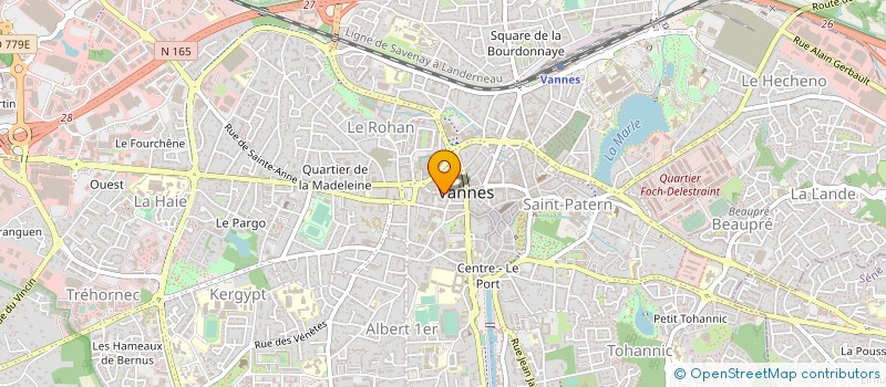 localisation de l'entreprise BS CLINIC VANNES à VANNES