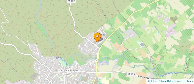 localisation de l'entreprise BS & CO à COURNONTERRAL