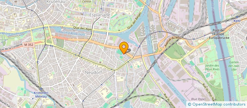 localisation de l'entreprise BS COMMERCE  STRASBOURG