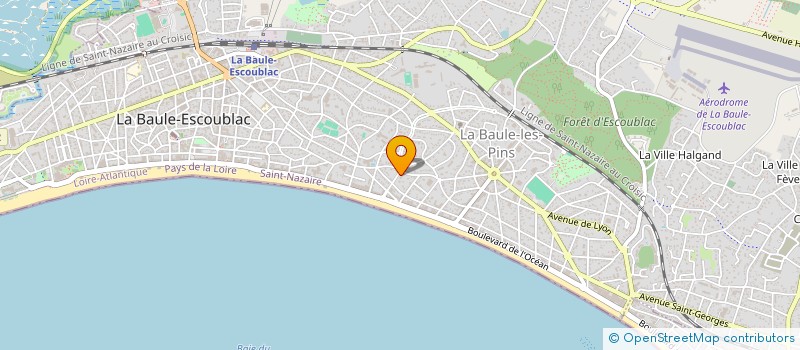 localisation de l'entreprise BS CONCEPT à LA BAULE-ESCOUBLAC