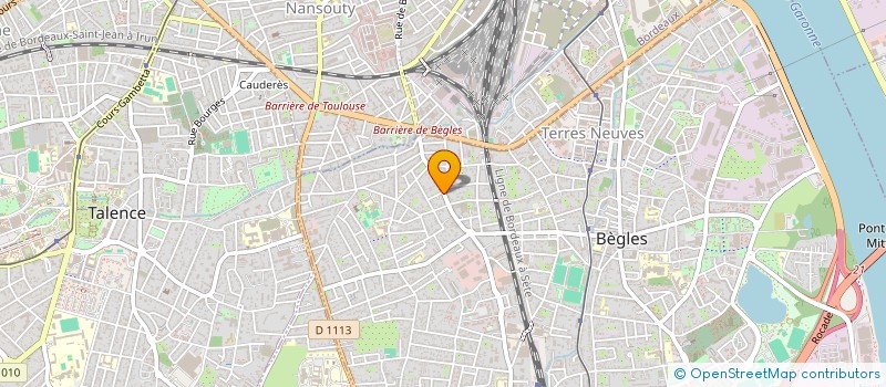 localisation de l'entreprise BS CONCEPT INVEST à BEGLES