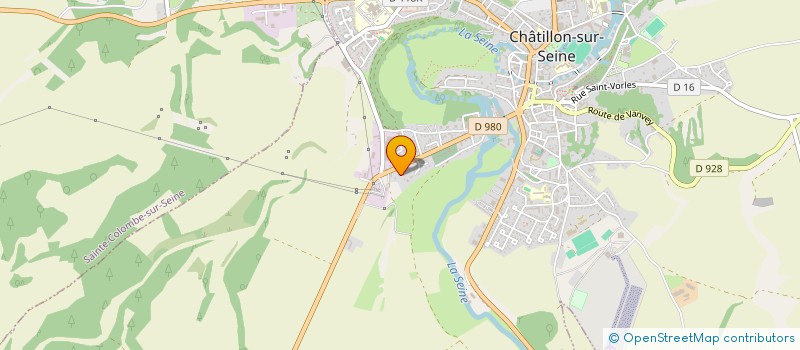 localisation de l'entreprise BS CONSEIL  CHATILLON-SUR-SEINE