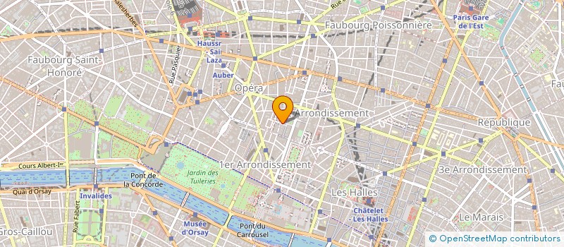 localisation de l'entreprise BS CONSEILS à PARIS