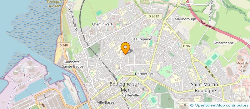 localisation de l'entreprise BS CONSEILS à BOULOGNE-SUR-MER