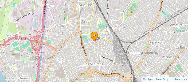 localisation de l'entreprise BS CONSTRUCTIONS à TOULOUSE