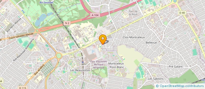 localisation de l'entreprise BS CONSULT à VILLEPINTE