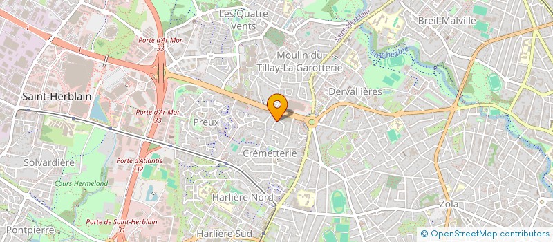 localisation de l'entreprise BS CONSULTING à SAINT-HERBLAIN