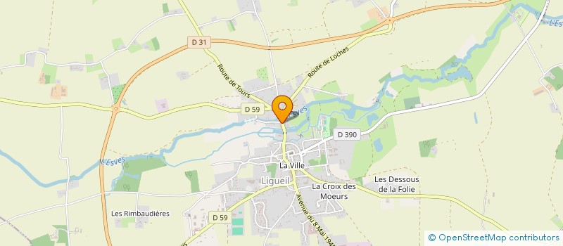 localisation de l'entreprise BS CONSULTING  LIGUEIL