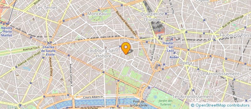 localisation de l'entreprise BS CORPORATE  PARIS