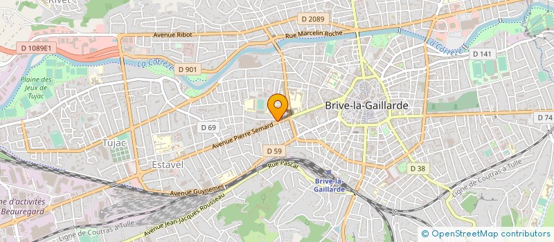 localisation de l'entreprise BS COUSCOUS  BRIVE-LA-GAILLARDE