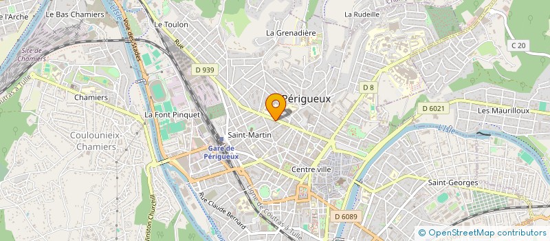 localisation de l'entreprise BS DESSOSSE  PERIGUEUX