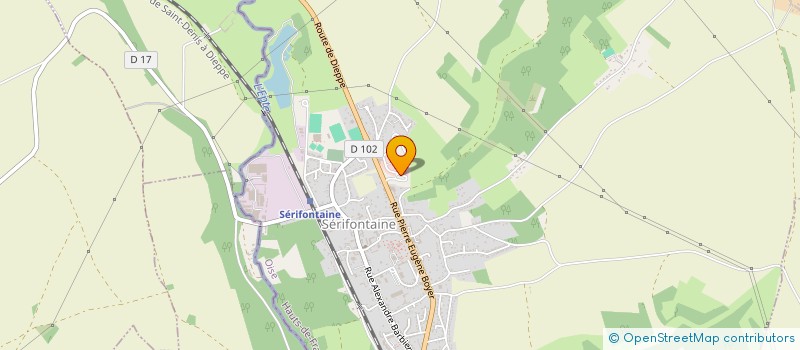 localisation de l'entreprise BS DESTOCKAGE  SERIFONTAINE