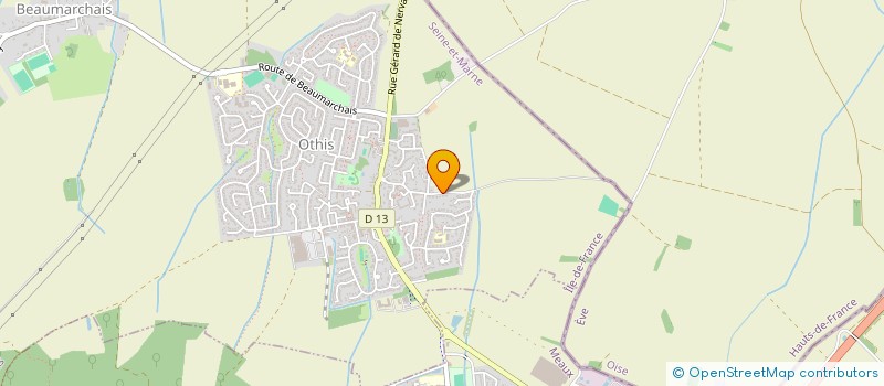 localisation de l'entreprise BS DIAGNOSTICS IMMOBILIERS  OTHIS