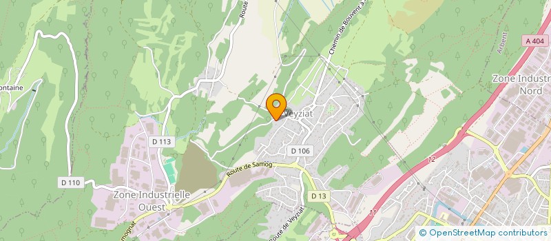 localisation de l'entreprise BS DIFFUSION à OYONNAX