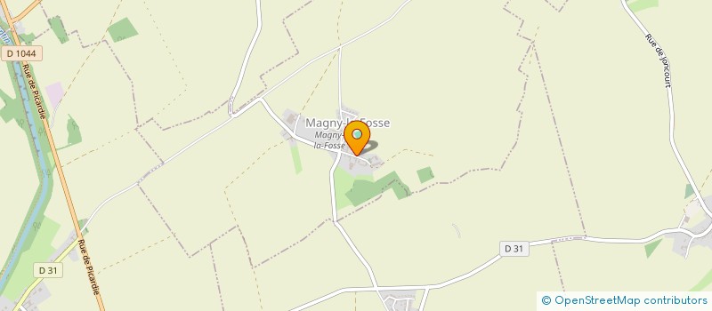 localisation de l'entreprise BS DISTRIBUTION à MAGNY-LA-FOSSE
