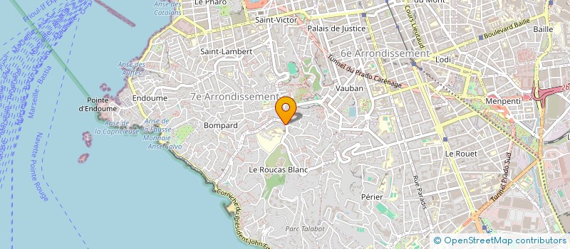 localisation de l'entreprise BS DISTRIBUTION à MARSEILLE