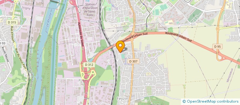 localisation de l'entreprise BS ETANCHEITE à FEYZIN