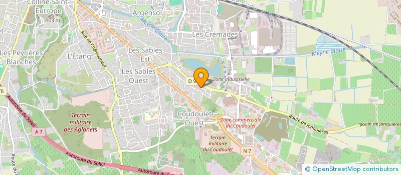 localisation de l'entreprise BS EVENEMENTS à ORANGE