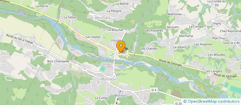 localisation de l'entreprise BS EVOLUTION  VERCHAIX