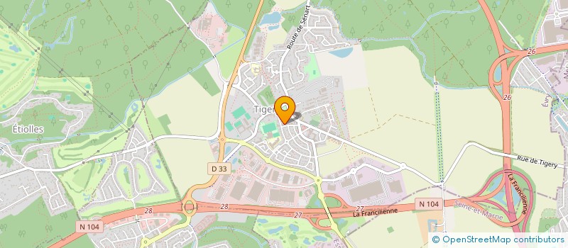 localisation de l'entreprise BS EXPERTISE  TIGERY