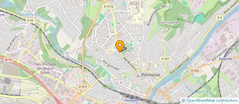 localisation de l'entreprise BS EXPRESS  PONTOISE