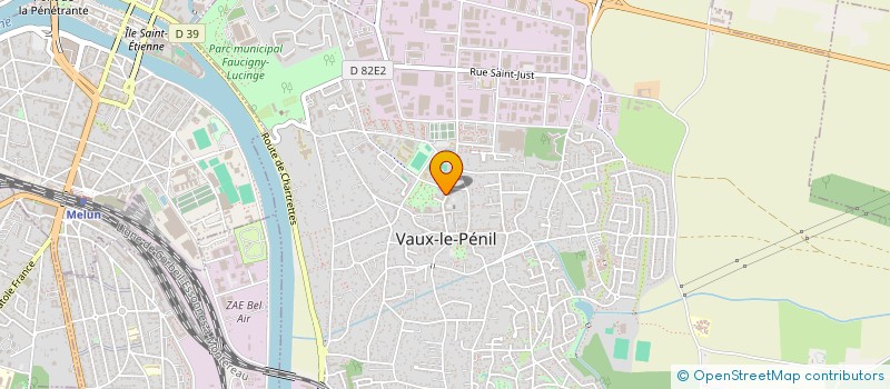 localisation de l'entreprise BS EXPRESS à VAUX-LE-PENIL