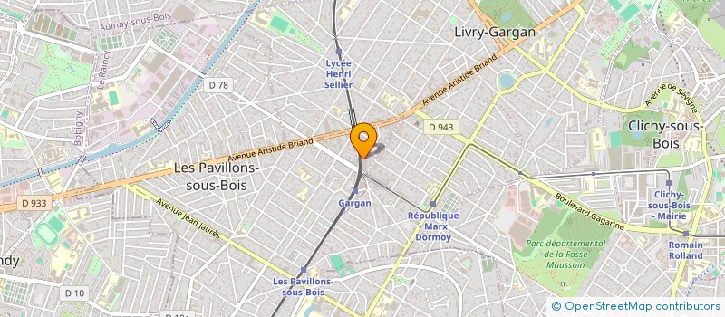 localisation de l'entreprise BS FIBRE  DRANCY