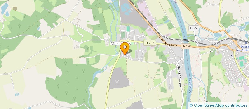 localisation de l'entreprise BS FLEET  MAZEROLLES