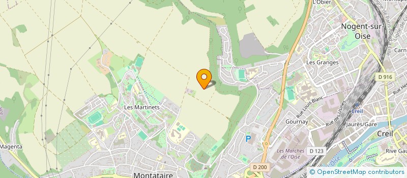 localisation de l'entreprise BS FORMATION  MONTATAIRE